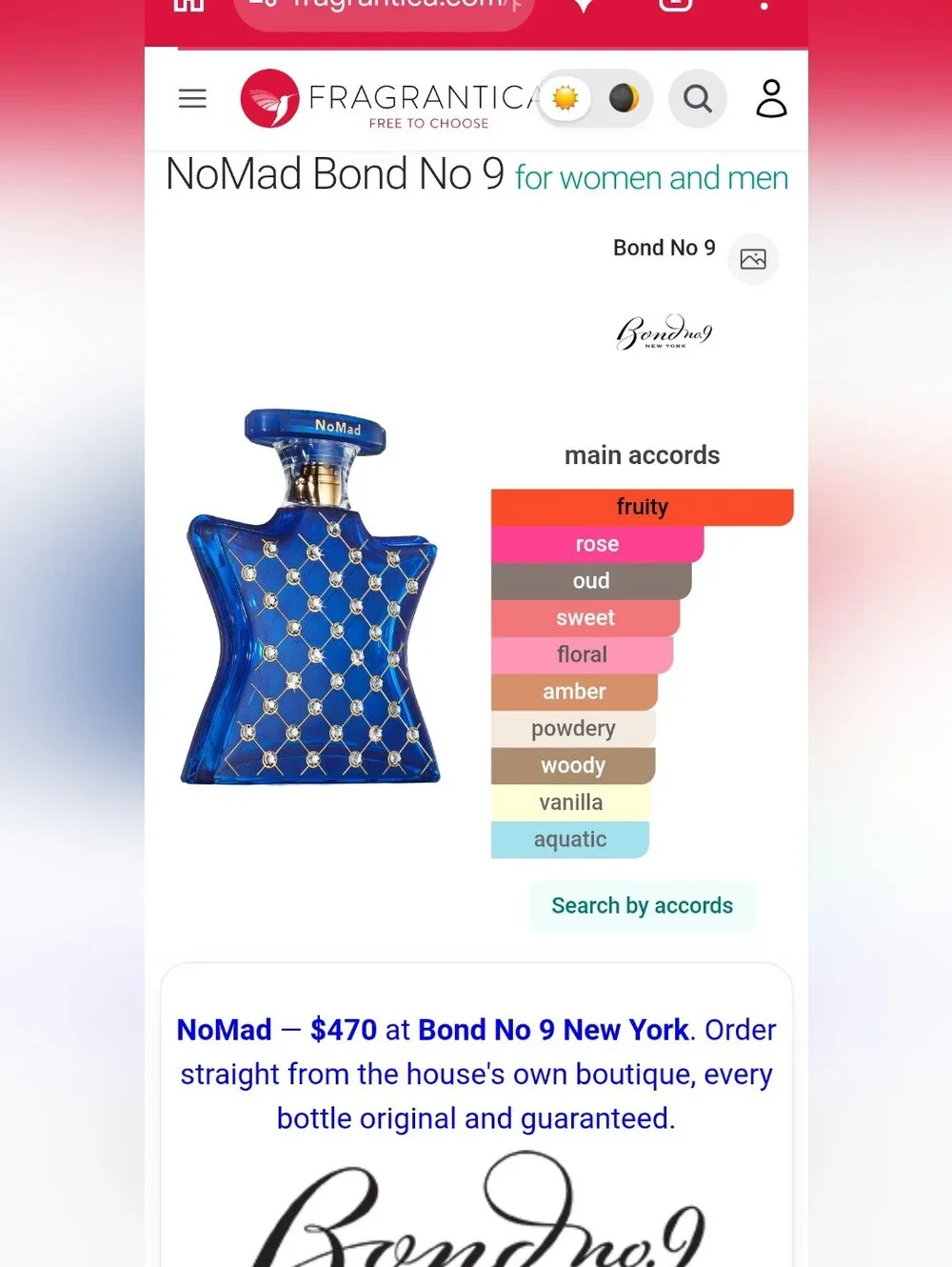 Bond No9 NOMAD